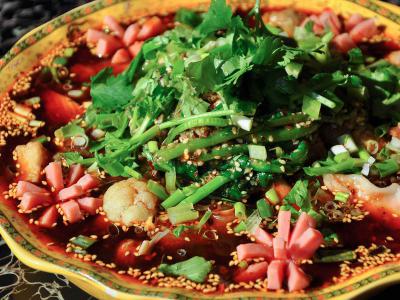 冒菜的制作程序，